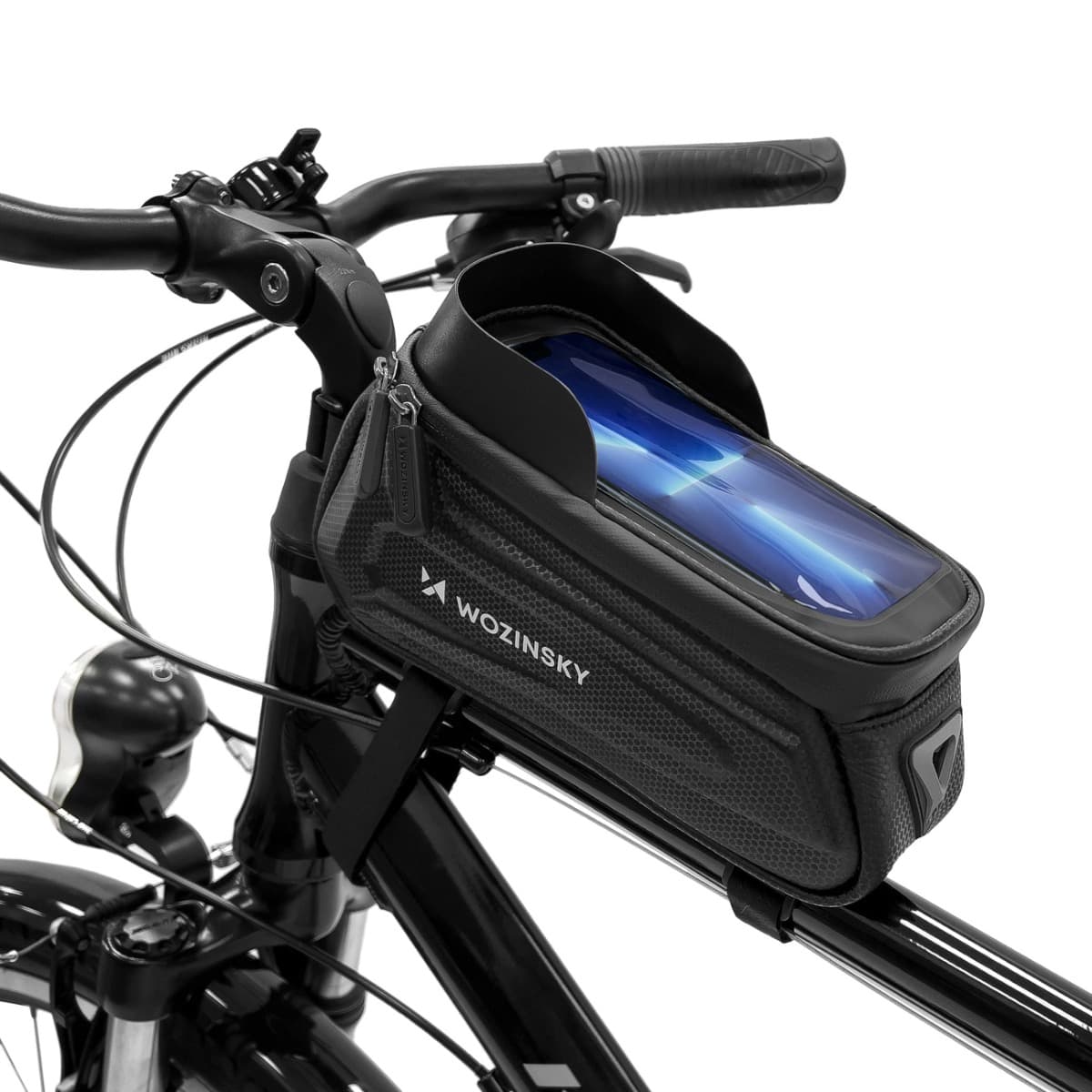 WOZINSKY WBB28BK Držák smartphonu na kolo 1.7L černý