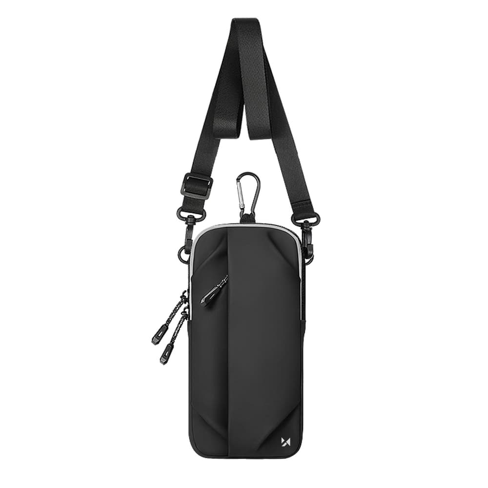 WOZINSKY WSDB-B Sportovní pouzdro na rameno / taška BLACK